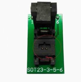 SOT23 programming adapter SOT23-3-0.9 SOT23 socket adapter