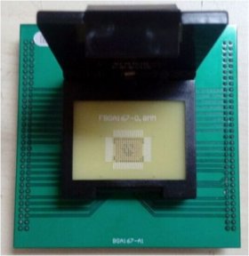 FBGA167 Chip socket UP828 UP818 FBGA167 socket adapter