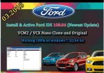 Ford VCM IDS V109.01 Software Download Ford VCM IDS V109 Full Su