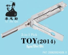 Lishi TOY2014 2 in 1 Auto Lock Pick Decoder for Toyota