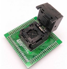 QFN56 IC test socket adapter 8*8 0.5mm QFN56 programming socket