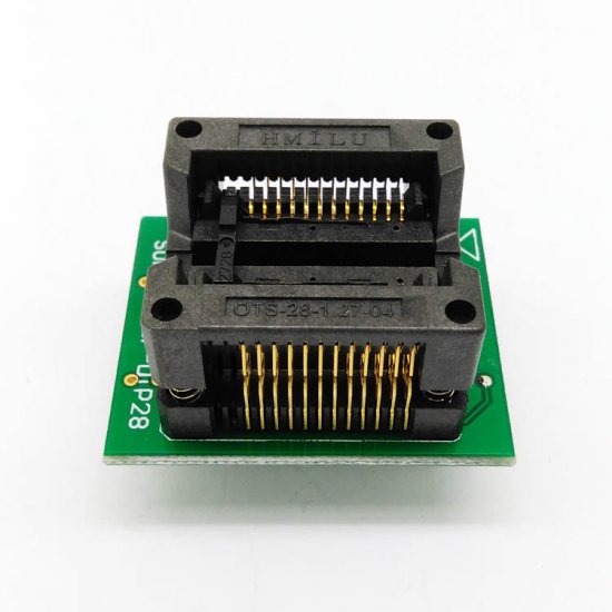 Simple SOP24 to DIP24 IC test socket adapter 1.27mm 300mil