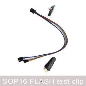 SOP16 IC test clip online FLASH BIOS chip burner burner
