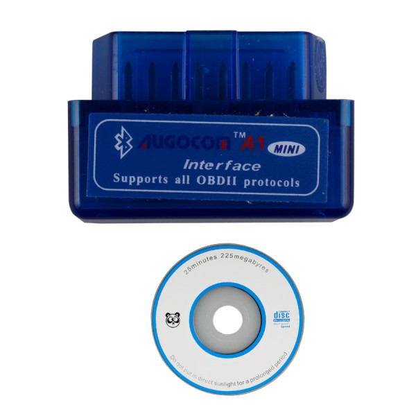 AUGOCOM MINI ELM327 Bluetooth OBD2 ELM327 Hardware V1.5 Softwar - Click Image to Close
