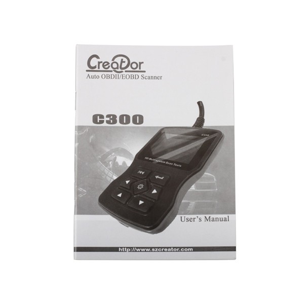 Creator C300 OBDII EOBD Scan Tool C300 Hand-held Scanner Free Up - Click Image to Close