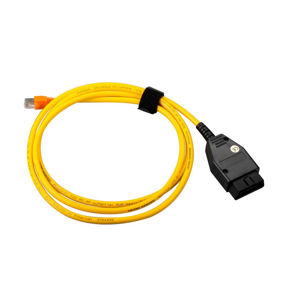 Interface Cable For BMW ENET (Ethernet to OBD) E-SYS ICOM Coding - Click Image to Close