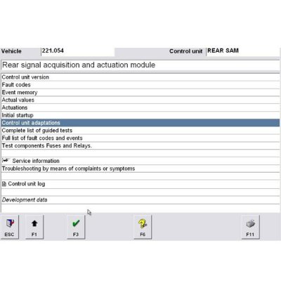 MB SD C4 scn code