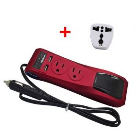 12V to 220V 150W vehicle Power Inverter with USB and power point