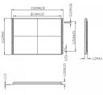 TSOP56 Socket Adapter TSOP56 IC Test Socket 0.5mm 14*18mm