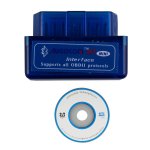 AUGOCOM MINI ELM327 Bluetooth OBD2 ELM327 Hardware V1.5 Softwar