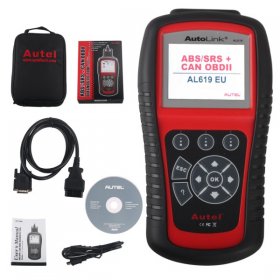 Original Autel AutoLink AL619EU OBDII CAN ABS And SRS Scan Tool