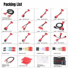 AUTEL EV Upgrade Kit EVDiag Box Adapters for Battery Pack EV Dia