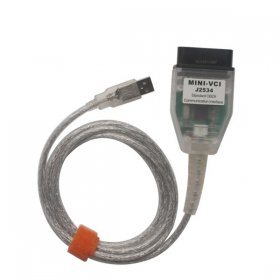 Free shipping MINI VCI J2534 Cable for toyota TIS Techstream Min