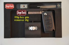 DegeTools Flip Key Pin Remover Jig