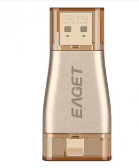 EAGET i50 Flash drive for iPhone, iPad, Apple Computers USB 3.0