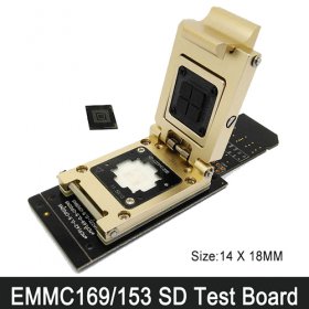 eMMC153 eMMC169 Test Socket Adapters FBGA169 FBGA153 SD eMMC IC