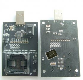 eMMC100 Test Socket Adapter eMMC to USB test programmer adapter