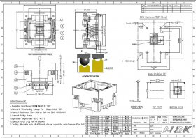 eMMC169 eMMC153 SD Test Socket Adapter BGA169 BGA153 OPPEN top