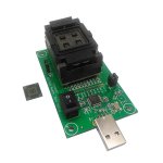 eMMC169 eMMC153 Test Socket Adapter to USB Interface output