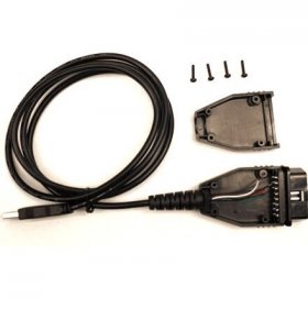 Obd2 male connector with usb cable End Open USB to Male OBD-II J