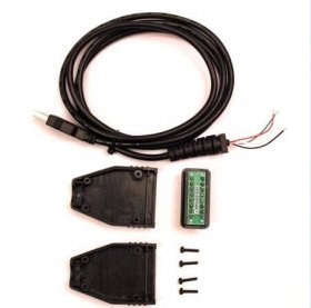 Obd2 male connector with usb cable End Open USB to Male OBD-II J