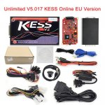 KESS V2 V5.017 Red PCB KESS V2 EU Version Supports Online Unlimt