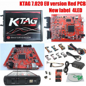 !!HOT!!]4 LED KTAG 7.020 Red PCB EU Online Version ktag 7.020