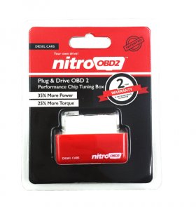 NitroOBD2 Plug and Drive ChipTuning Box NitroOBD2 for Benzine an