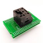 QFN44 IC test socket 6*6 0.4mm QFN44 Programming socket adapter