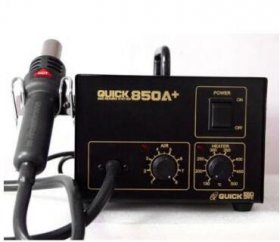 Quick 850A+ Antistatic SMD Rework Station Quick 850A pump hot ai