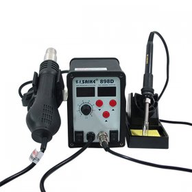 SAIKE 898D hot air rework station soldering station