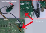 SOP16 IC test clip online FLASH BIOS chip burner burner