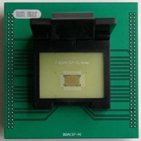 FBGA137 FBGA137P memory Test socket adapter for up818 up828 up81