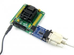 STM32 Programming adapter STM32F STM32L STM32-QFP48 test socket