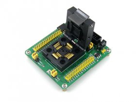 STM32 Programming Adapter for STM32L STM32F QFP64 Test Socket