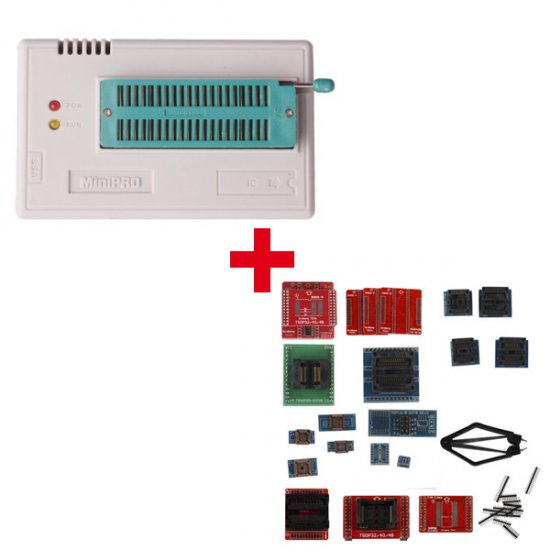 TL866 USB Programmer Full Set 21pcs Socket Adapters for TL866 EE