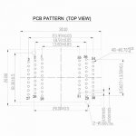 TSOP56 programmer adapter Pitch 0.5mm TSOP56 pin