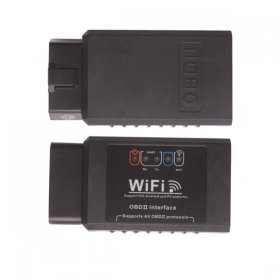 ELM327 WIFI OBD2 EOBD Scan Tool black v2.1 elm327 OBDII interfac