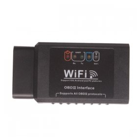 ELM327 WIFI OBD2 EOBD Scan Tool black v2.1 elm327 OBDII interfac