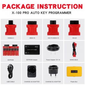 XTOOL X100 Pro2 Auto Key Programmer X100 Pro 2 Mileage adjustme