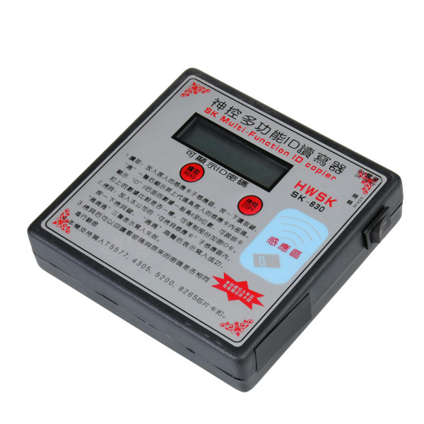 SK-630 Multi-Function RFID Card Copier Duplicator Key Programmer - Click Image to Close