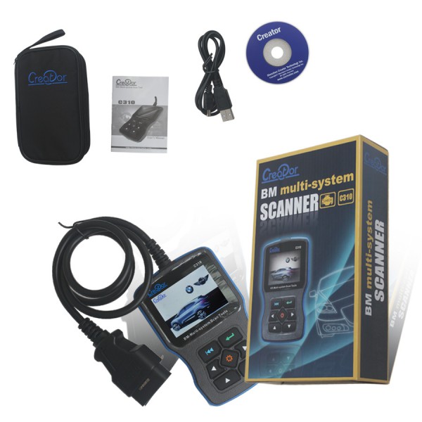 C310 Code Reader Creator C310 for BMW Multi System Scan Tool - Click Image to Close