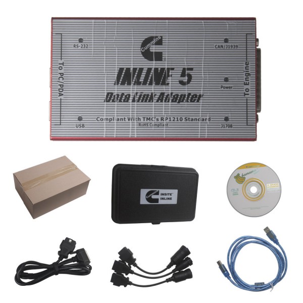zCummins INLINE 5 Datalink Adapter INLINE 5 Heavy Duty Diagnosi - Click Image to Close